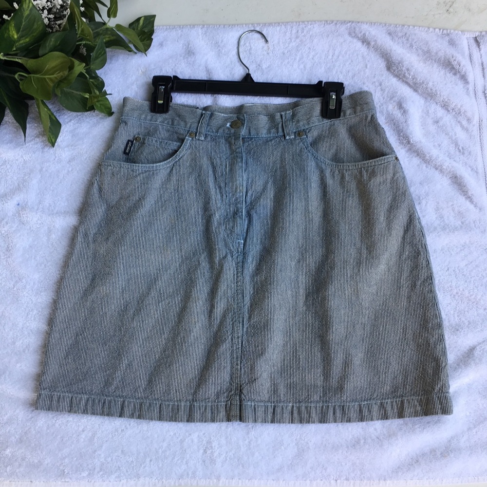 🍁Lauren Ralph Lauren color black & white skirt